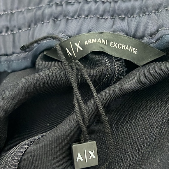 A/X Armani Exchange Black Satin Joggers size 0 (XS-S) - Picture 11 of 12